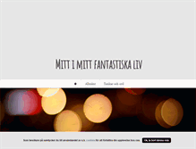 Tablet Screenshot of mittimitt.blogg.se