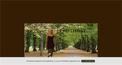Desktop Screenshot of gossimia.blogg.se