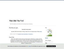 Tablet Screenshot of minlillavitavra.blogg.se