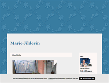 Tablet Screenshot of mariejilderin.blogg.se