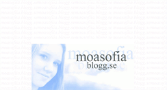 Desktop Screenshot of moasofiia.blogg.se