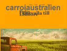 Tablet Screenshot of carroiaustralien.blogg.se
