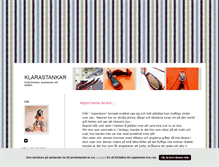 Tablet Screenshot of klarastankar.blogg.se