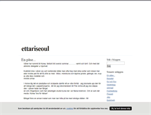Tablet Screenshot of ettariseoul.blogg.se