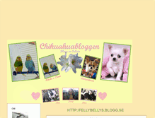 Tablet Screenshot of chihuahuabloggen.blogg.se