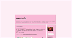Desktop Screenshot of annakalle.blogg.se