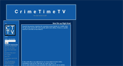 Desktop Screenshot of crimetimetv.blogg.se