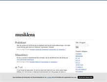 Tablet Screenshot of musiklena.blogg.se