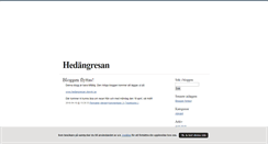 Desktop Screenshot of hedangresan.blogg.se