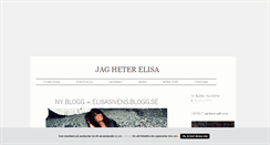 Desktop Screenshot of jagheterelisa.blogg.se