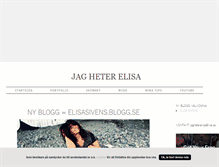 Tablet Screenshot of jagheterelisa.blogg.se