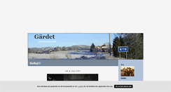 Desktop Screenshot of gardet.blogg.se