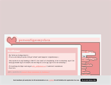 Tablet Screenshot of personligasmycken.blogg.se