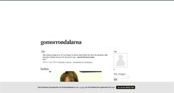 Desktop Screenshot of gomorrondalarna.blogg.se