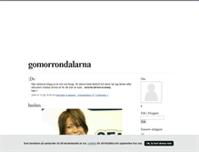 Tablet Screenshot of gomorrondalarna.blogg.se