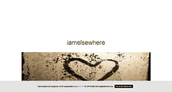 Desktop Screenshot of iamelsewhere.blogg.se