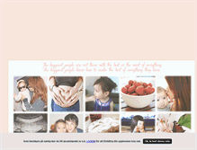 Tablet Screenshot of mamahannas.blogg.se