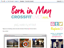Tablet Screenshot of borninmay.blogg.se