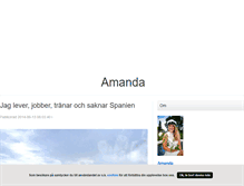 Tablet Screenshot of mandyay.blogg.se