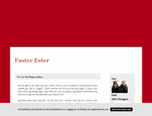 Tablet Screenshot of fasterester.blogg.se