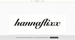 Desktop Screenshot of hannaflixx.blogg.se