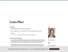 Tablet Screenshot of lenesplace.blogg.se