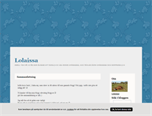 Tablet Screenshot of lolaissa.blogg.se