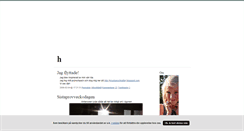 Desktop Screenshot of hanso.blogg.se