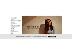 Desktop Screenshot of memoriesinyourwords.blogg.se