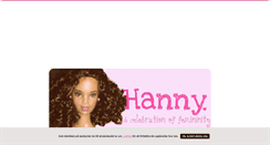 Desktop Screenshot of hannysjostrom.blogg.se