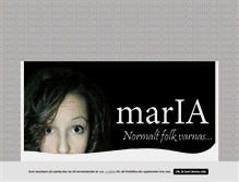 Tablet Screenshot of mariahh.blogg.se