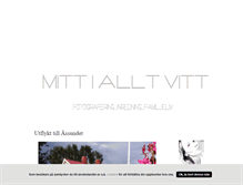 Tablet Screenshot of mittialltvitt.blogg.se