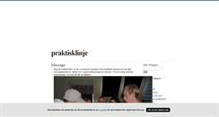 Desktop Screenshot of praktisklinje.blogg.se