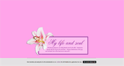 Desktop Screenshot of mylifeandsoul.blogg.se