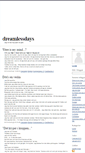 Mobile Screenshot of dreamlessdays.blogg.se