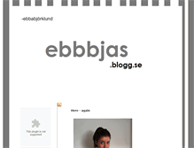 Tablet Screenshot of ebbbjas.blogg.se