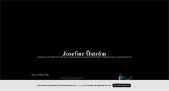 Desktop Screenshot of josefinoestroem.blogg.se