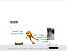 Tablet Screenshot of nanette.blogg.se