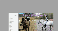 Desktop Screenshot of bponnysar.blogg.se