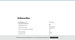 Desktop Screenshot of heliasmellan.blogg.se