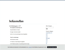 Tablet Screenshot of heliasmellan.blogg.se