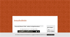 Desktop Screenshot of istanbullshit.blogg.se
