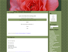 Tablet Screenshot of didriksson.blogg.se