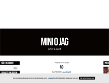 Tablet Screenshot of miniojag.blogg.se