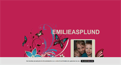 Desktop Screenshot of emilieasplund.blogg.se