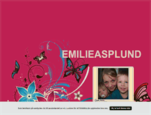 Tablet Screenshot of emilieasplund.blogg.se