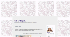 Desktop Screenshot of annicajohansson.blogg.se