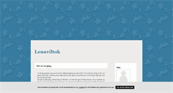 Desktop Screenshot of lenaviltok.blogg.se