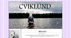Desktop Screenshot of cviklund.blogg.se