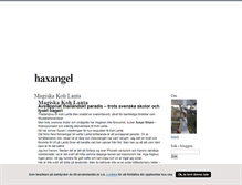 Tablet Screenshot of haxangel.blogg.se